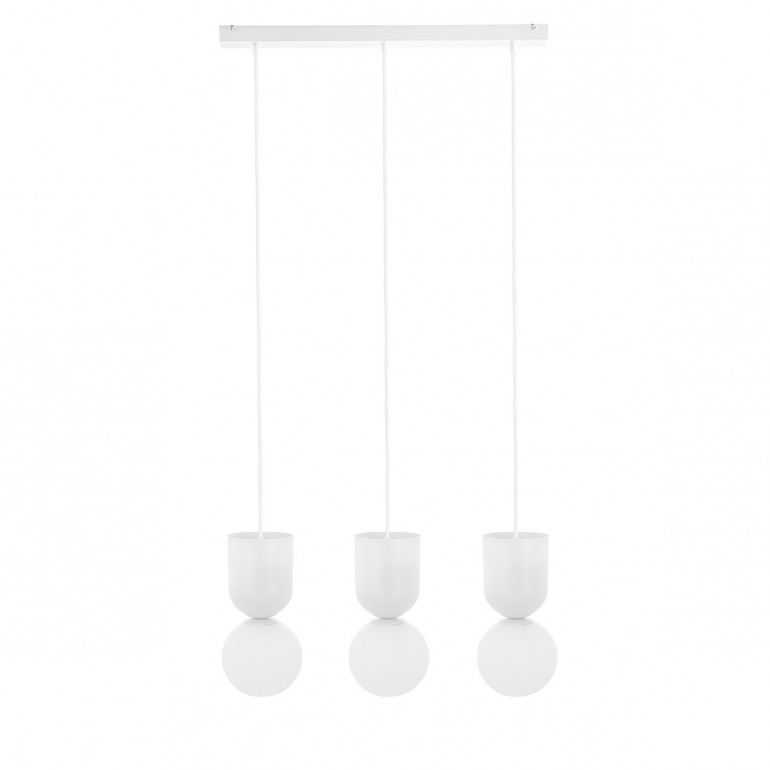 LUOTI 3L plafonnier triple blanc