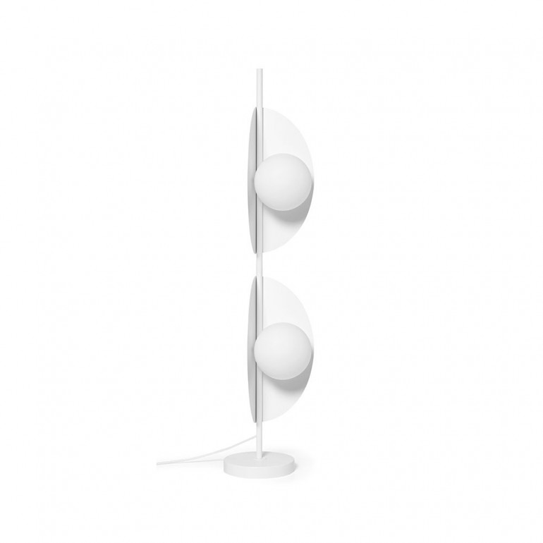 SALLO F lampadaire blanc