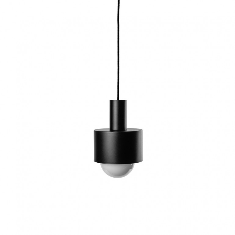 ENKEL 1 lampe suspendue noire