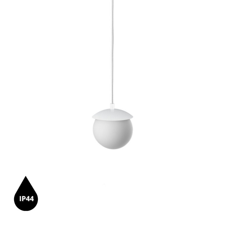 KUUL F plafonnier blanc IP44