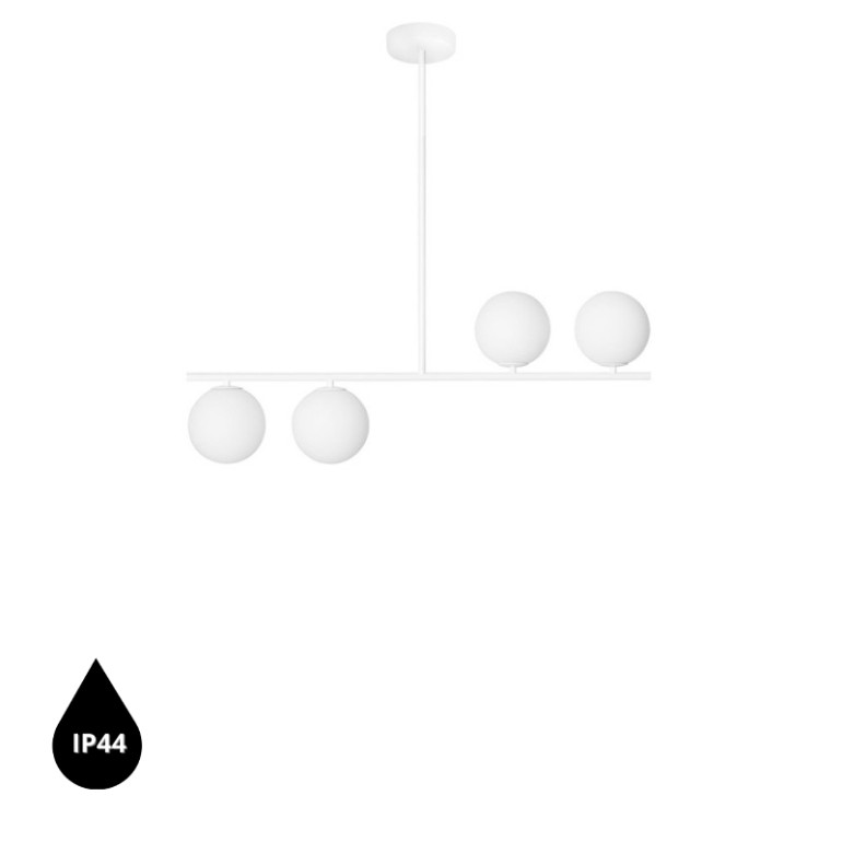 SUGURI Plafonnier blanc de taille M