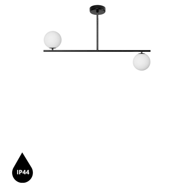 SUGURI C plafonnier noir en taille S