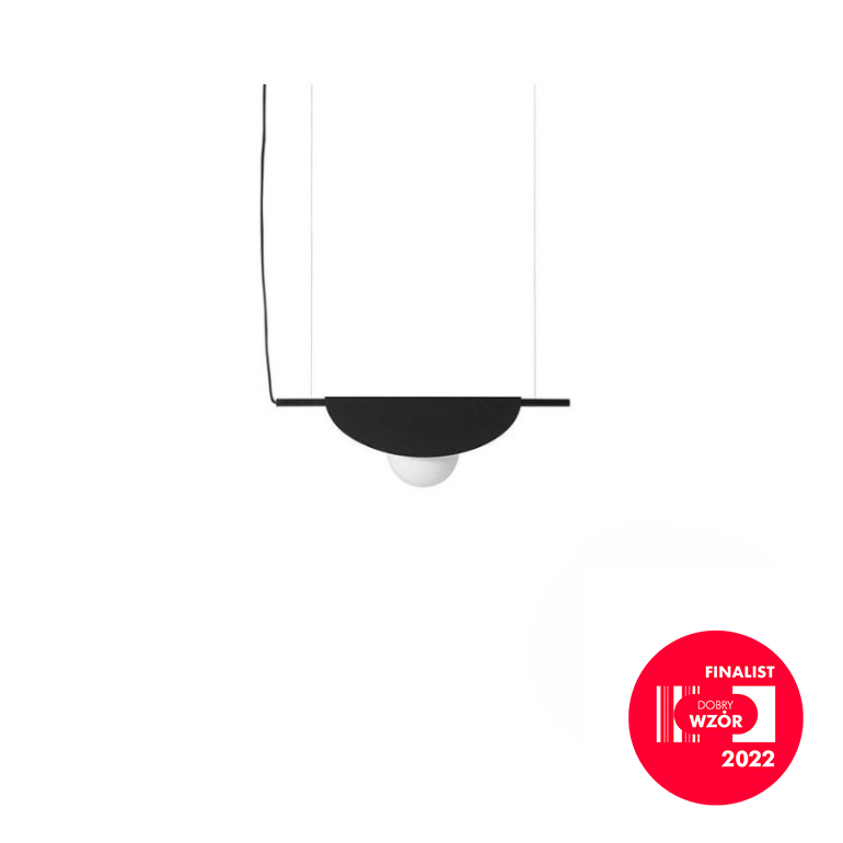 SALLO A Lampe suspendue noire