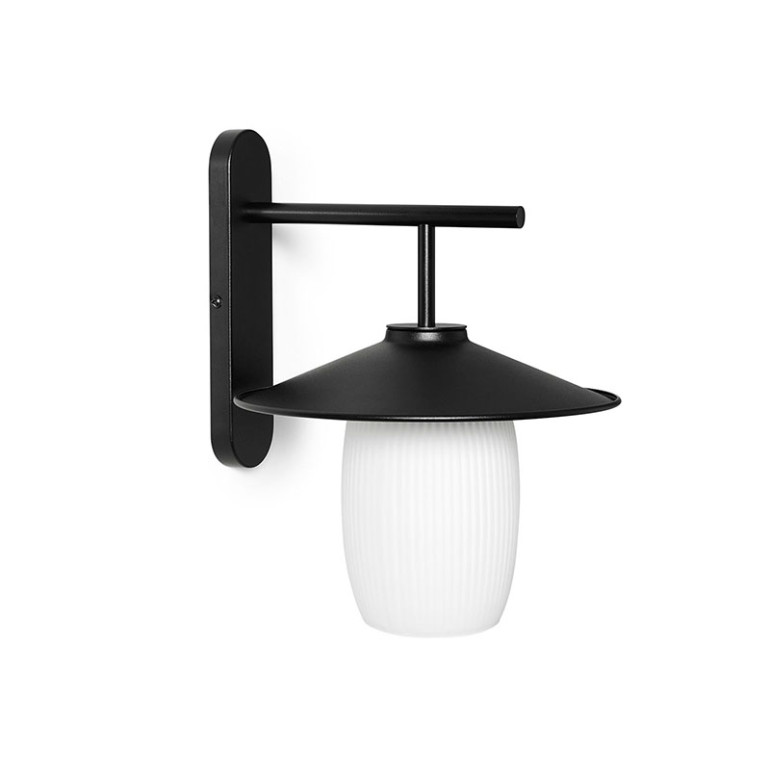 JINGU B lampe murale / applique murale noire