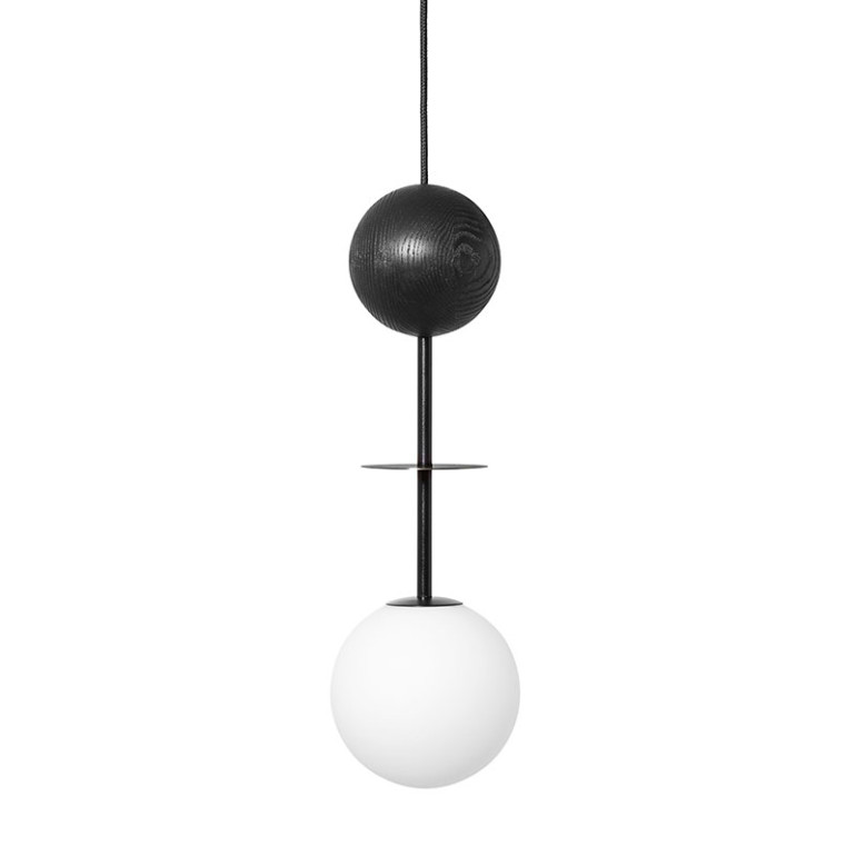 OIO A Lampe suspendue noire