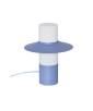 CAPONIO ST lampe de table bleue