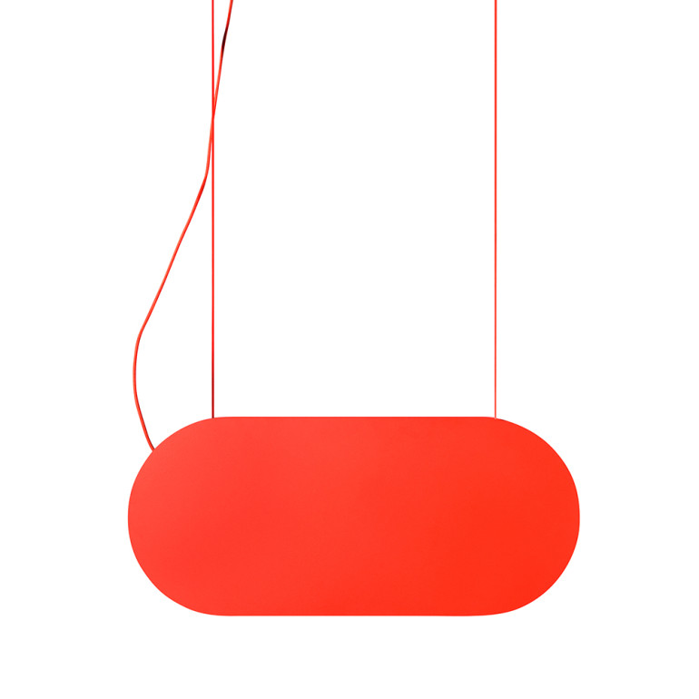 MALUMI A Suspension rouge-orange