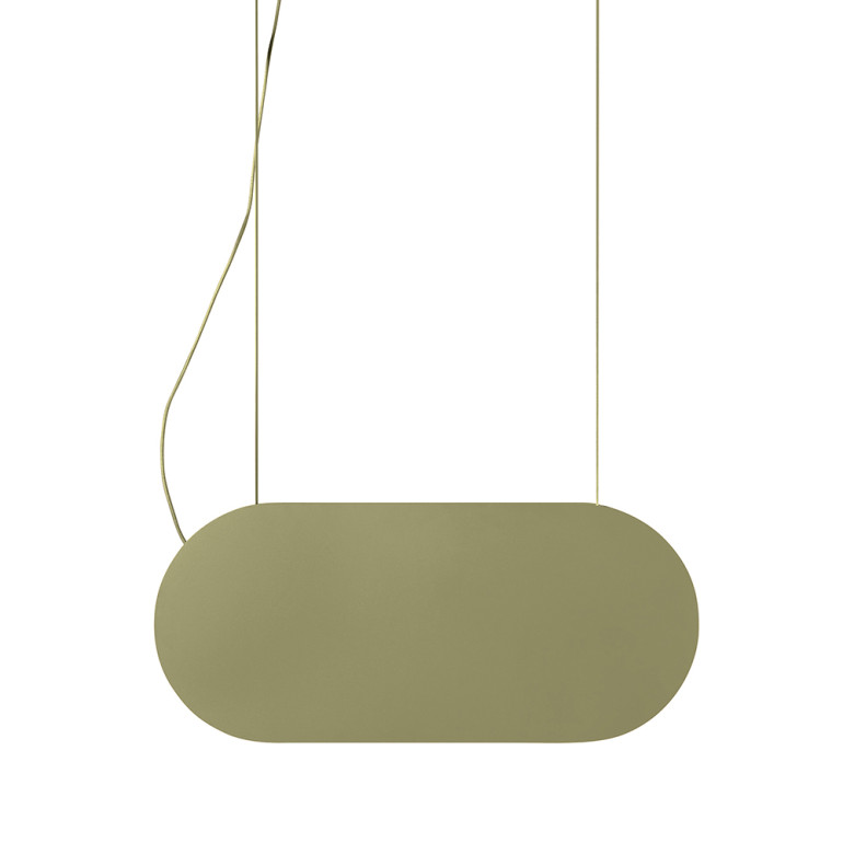 MALUMI A Suspension de plafond vert olive