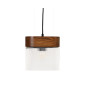 FLUMINA Lampe suspendue en noyer