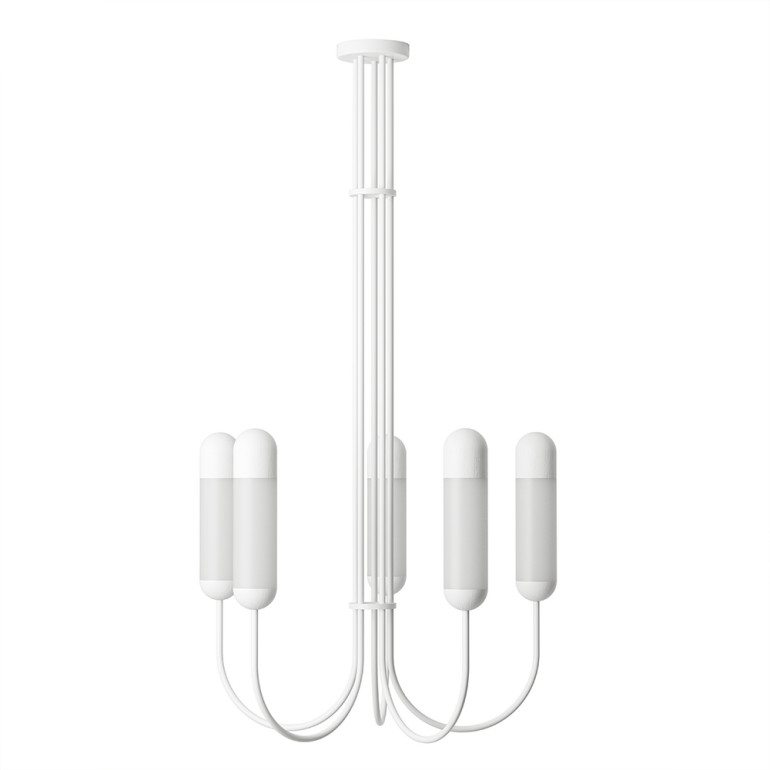 FUNSUI B lustre blanc en taille M