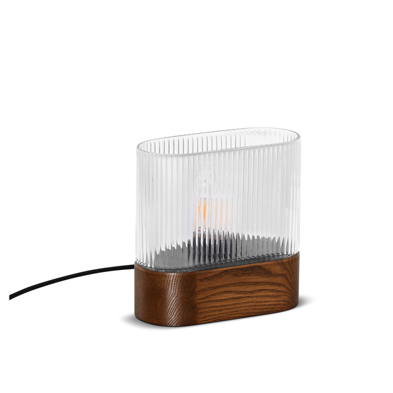 Lampe de table FLUMINA ST en noyer
