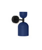 SUPURU applique murale bleu marine avec tube noir