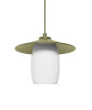 JINGU Suspension de plafond vert olive