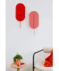 ROKKE lampe murale / applique murale rouge-orange