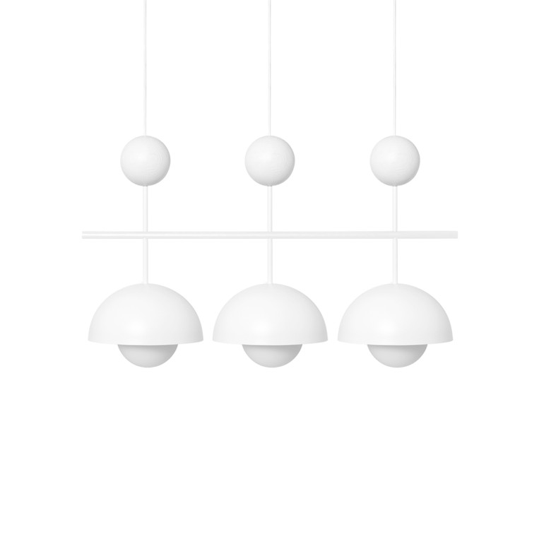 KELLO B plafonnier triple blanc