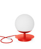 Lampe à poser PLAAT ST rouge-orange