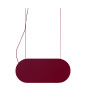 MALUMI Suspension de plafond de couleur bordeaux