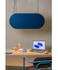 MALUMI A Acoustic : suspension acoustique de plafond, couleur bordeaux