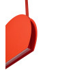 MALUMI B : suspension de plafond rouge-orange