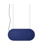 MALUMI A Acoustic : suspension acoustique bleu marine pour plafond
