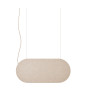 MALUMI A Acoustic : suspension acoustique beige pour plafond