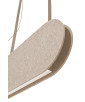 MALUMI A Acoustic : suspension acoustique beige pour plafond