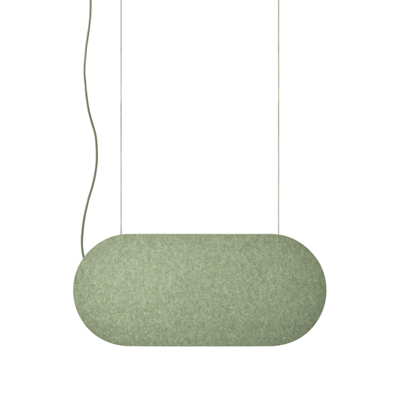 MALUMI A Acoustic olive : suspension acoustique pour plafond