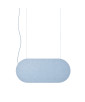 MALUMI A Acoustic : suspension acoustique bleue pour plafond