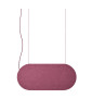 MALUMI Suspension de plafond de couleur bordeaux