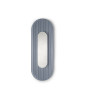 RIFLO W A Steel : applique murale en acier avec verre graphite
