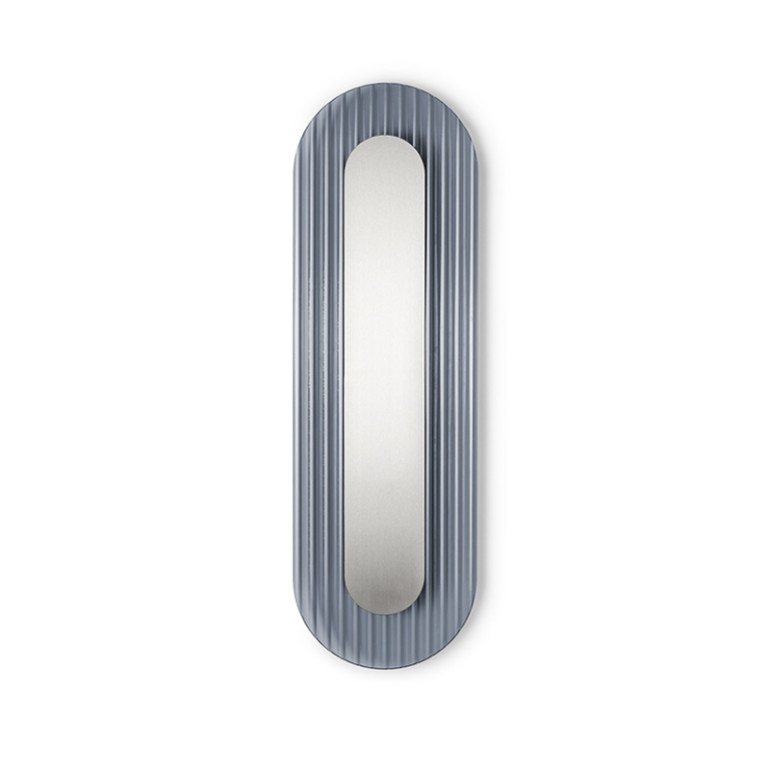 RIFLO W B Steel : applique murale en acier avec verre graphite